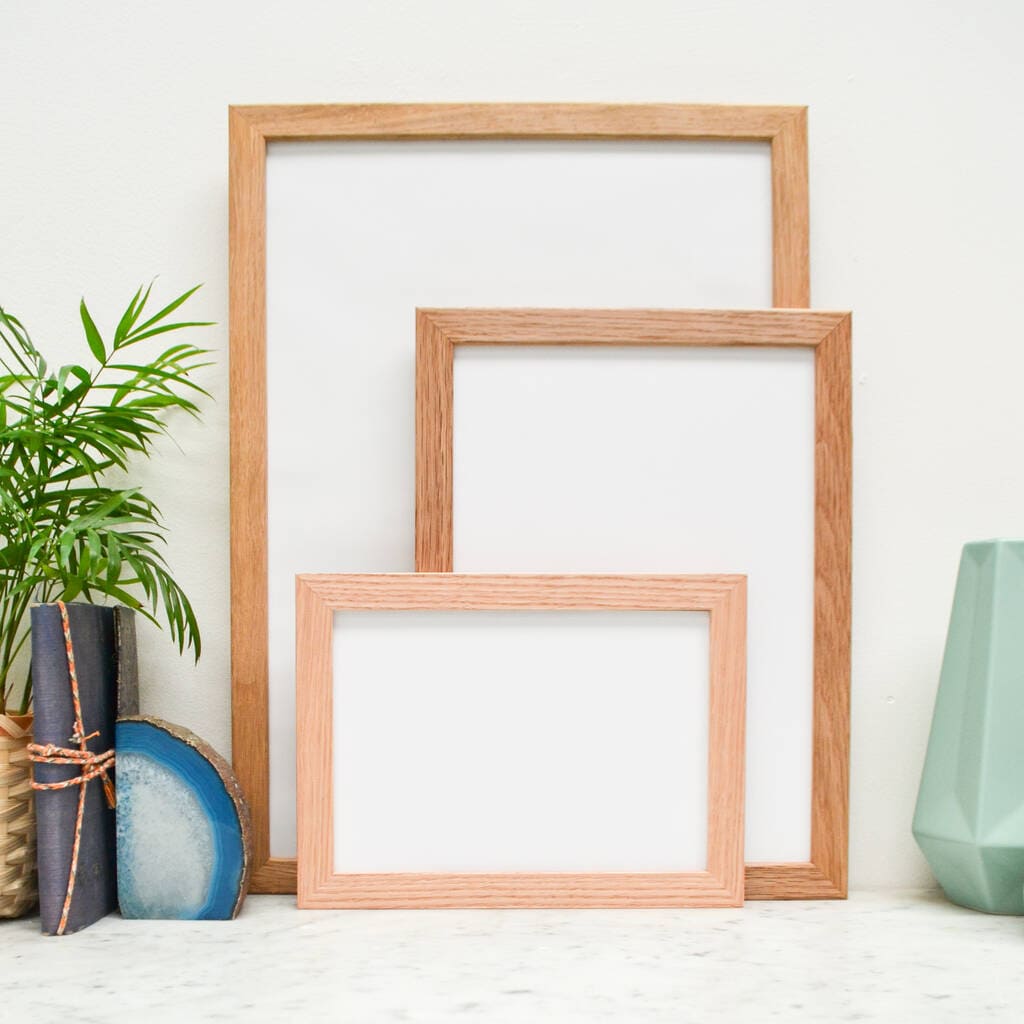 Natural Oak Wooden Frame
