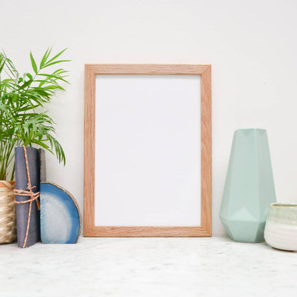 Natural Oak Wooden Frame